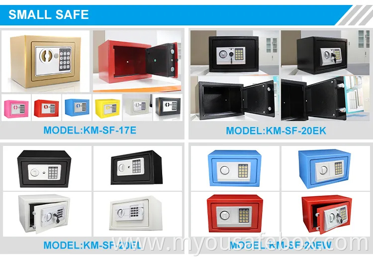 Factory Supply Large Capacity Heavy Fireproof Safe Anti-Theft Metal Safety Box